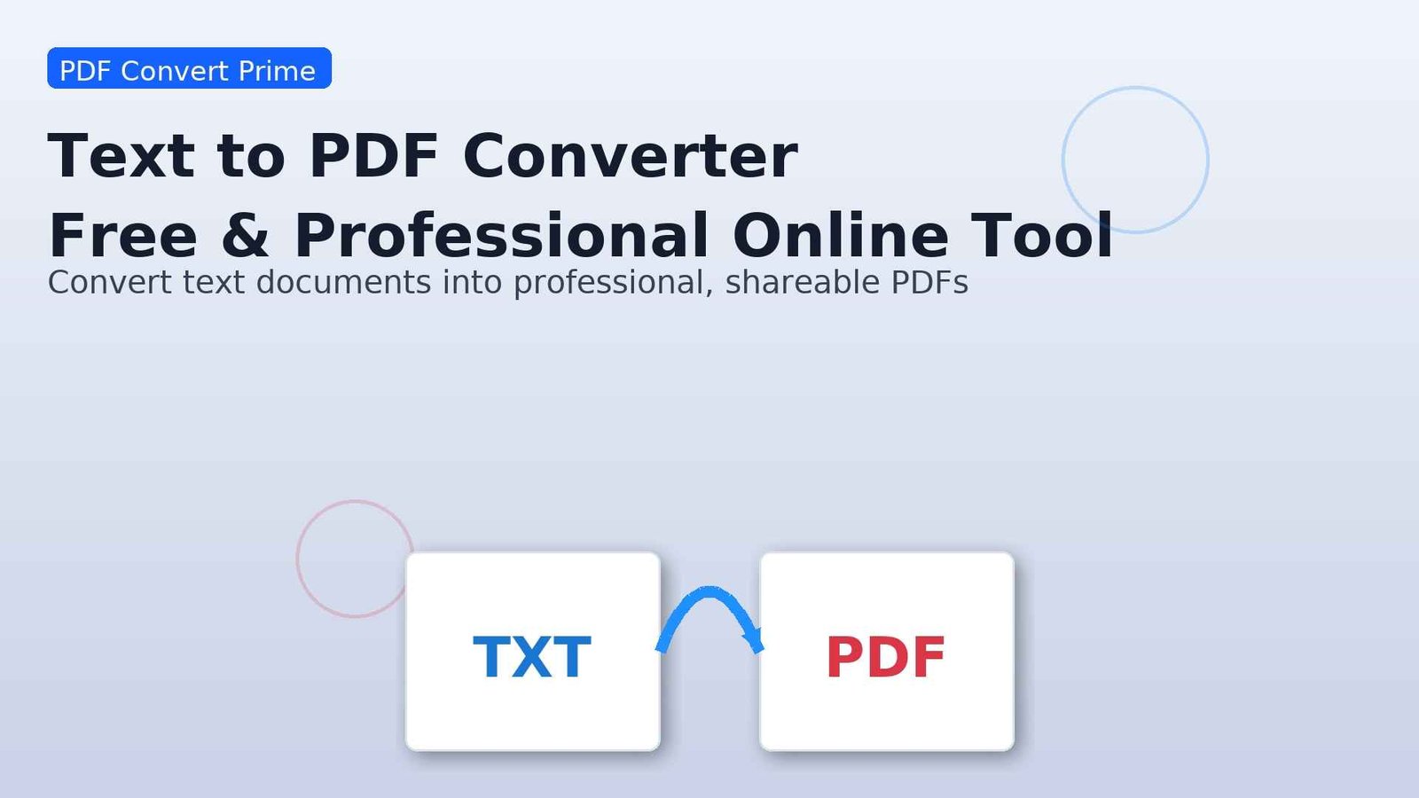 Hero Banner Text to PDF Converter Professional Guide